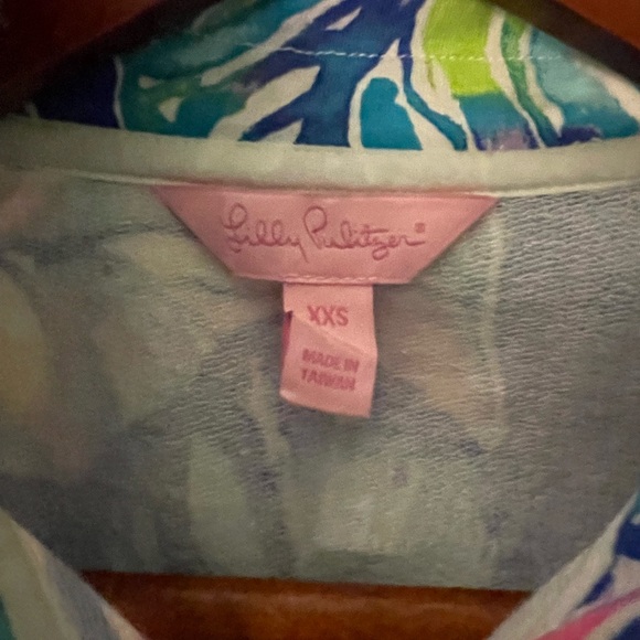 Lilly Pulitzer Skipper Casa Del Sol Popover Size XXS - Picture 3 of 3